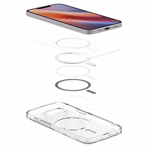 Spigen Ultra Hybrid MagSafe Case for iPhone 16e / 17e - White, Translucent