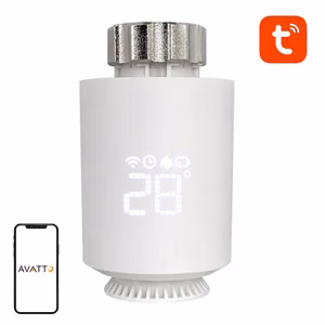 Älykäs termostaatti patteriventtiili Avatto TRV06 Zigbee 3.0 TUYA