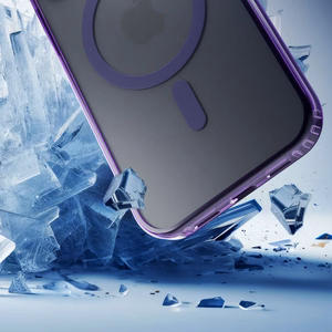 3mk Frosty MagCase Purple Suojakuori Apple iPhone 15 Pro:lle - violetti