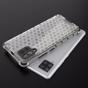 Honeycomb Asia panssari kansi TPU puskuri Samsung Galaxy A42 5G vihreä