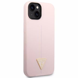 Guess GUHCP14MSLTGU iPhone 14 Plus 6.7 "purple / purple hardcase Silicone Triangle