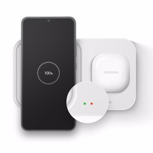Samsung Wireless Charger Duo EP-P5400BWEGEU induktiivinen laturi 15W - valkoinen