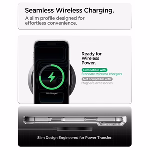 Spigen Ultra Hybrid suojakuori malleille iPhone 18 Pro Max / 17 Pro Max, läpinäkyvä