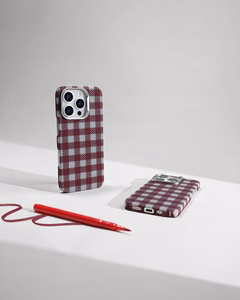 Benks Magneettinen Armor Vichy Kevlar Suojakuori (RF66) iPhone 16 Pro Max:lle punainen