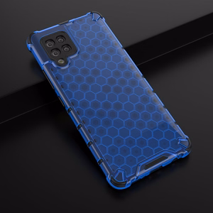 Honeycomb Asia panssari kansi TPU puskuri Samsung Galaxy A42 5G sininen sininen