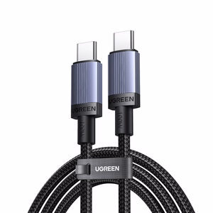 Ugreen USB-C - USB-C PD -kaapeli 100W 5A 2m - musta