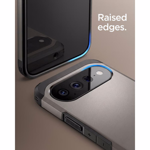 Spigen Tough Armor Mag MagSafe -suojakuori Google Pixel 11 -mallille, tummanharmaa