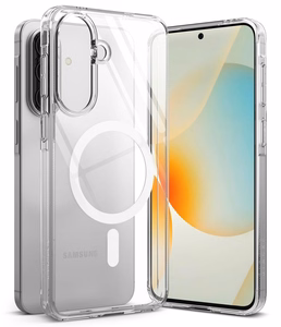 Ringke Fusion Magnetic MagSafe Suojakuori Samsung Galaxy A57 5G:lle - läpinäkyvä