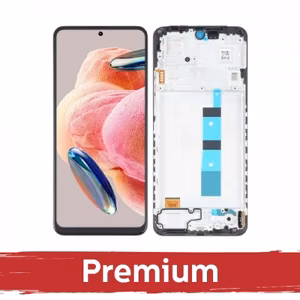 LCD-näyttö, yhteensopiva Xiaomi Redmi Note 12 4G Musta kehyksellä OEM