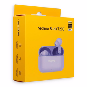 Langattomat kuulokkeet Realme Buds T200 violetti
