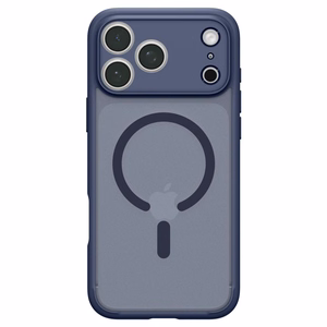 Spigen Ultra Hybrid MagSafe -suojakuori iPhone 18 Pro / 17 Pro -malleille, tummansininen