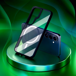 3mk Satin Armor MagCase Samsung Galaxy S26:lle - läpinäkyvä musta