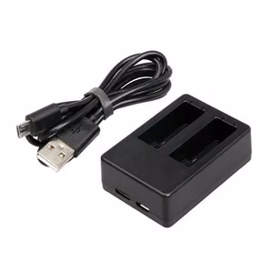 Kaksoislataaja SPCC1B GoPro Max:lle, USB