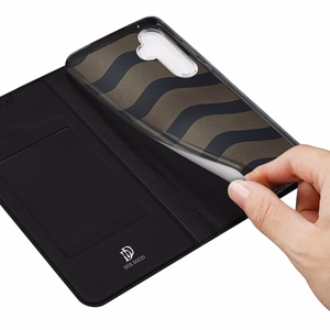 DUX DUCIS Lompakkosuojakuori SKIN PRO Samsung A55:lle - musta