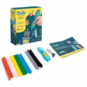 3Doodler Start Plus 3D-kynä 0.77 mm turkoosi, keltainen