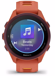 Garmin Forerunner 170 Music digitaalinen GPS-älykello kosketusnäytöllä 3.05 cm (1.2") AMOLED, 42 mm, 390 × 390 vaaleanpunainen