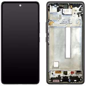 LCD-näyttö Samsung A536 A53 5G 2022 kosketusnäytöllä ja kehyksellä Awesome Black alkuperäinen (käytetty Grade C)