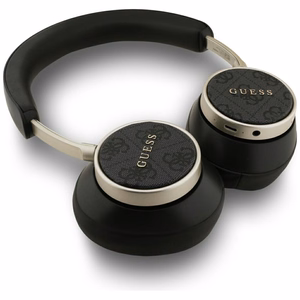 Guess Bluetooth 4G Classic Logo Langattomat On-Ear Kuulokkeet - Musta