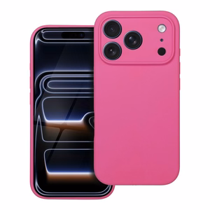 Suojakuori iPhone 17 PRO Silikoni 2mm vaaleanpunainen