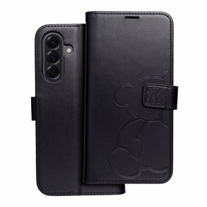 MEZZO-kirjakotelo SAMSUNG A56 5G nalle musta
