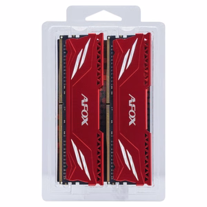AFOX GAMING DDR4 2X16GB 3200MHZ CL16 RANK1 XMP2 punainen