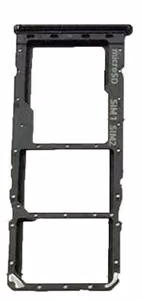 SIM card holder Samsung A505 A50 2019 Prism Crush Black original (used Grade A)