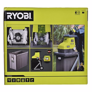 Ryobi RSH3045U – puutarhasilppuri, 3000 W, 55 l