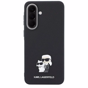 KARL LAGERFLED case for SAMSUNG A37 KLHCSA37PSAKCMPK (Saffiano W/ K&C Metal Logo) black