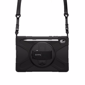 Crong Defender Plus - Kestävä suojakuori Samsung Galaxy Tab S11 11" (musta)