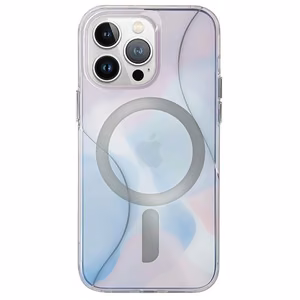 Uniq Coehl Palette Magnetic Charging Suojakuori iPhone 15 Pro:lle - sininen