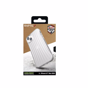 Raptic X-Doria Clutch suojakuori laitteelle iPhone 14 Plus, läpinäkyvä