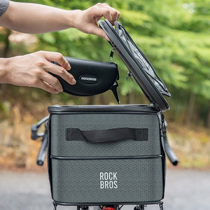 Rockbros A30 ROAD TO SKY Foldable Bike Bag for Trunk 15-30L - Gray