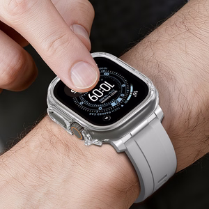 AmazingThing Minimal suojaava kuori Apple Watch Ultra 3 49mm:lle - läpinäkyvä