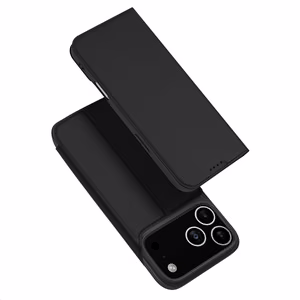 DUX DUCIS lompakkosuojakuori SKIN PRO iPhone 17 Pro Max:lle musta