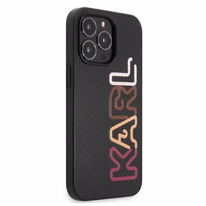 Karl Lagerfeld Multipink tuotemerkin kotelo iPhone 13 Pro / iPhone 13 - musta