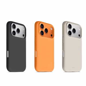 Crong Color Cover Magnetic MagSafe suojakuori iPhone 17 Pro Max -laitteelle, musta