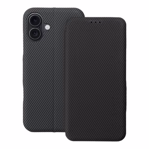 Flip-suojakuori iPhone 16 PLUS:lle Folio Side Magnet harmaa