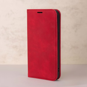 Smart Suede -suojakuori Google Pixel 11 Pro XL -mallille, punainen