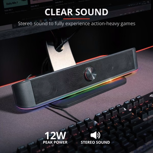 SPEAKER 2.0 SOUNDBAR HORNE RGB/GXT619 24007 TRUST