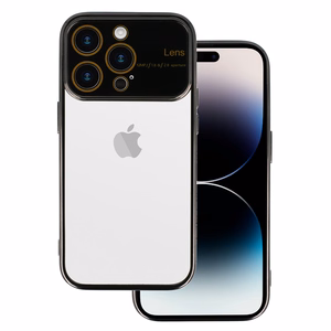 Electro Lens Suojakuori iPhone 14 musta