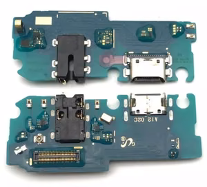 Flex Samsung A127 A12 Nacho (A12S) 2021 liitin, mikrofoni, kuulokeliitäntä alkuperäinen (service pack)