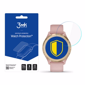 Garmin Vivomove 3s – 3mk Watch Protection FlexibleGlass älykellon näytönsuoja