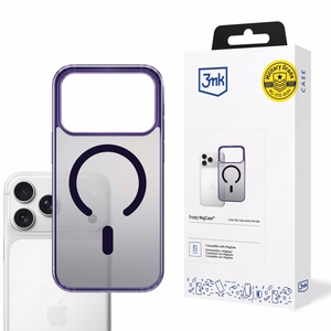 3mk Frosty MagCase suojakuori iPhone 17 Pro Max:lle - violetti