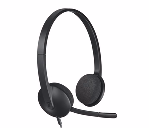 Logitech H340 USB tietokonekuulokkeet