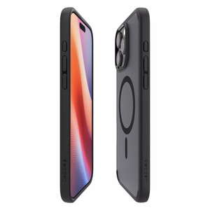Spigen Ultra Hybrid Mag MagSafe Suojakuori iPhone 16 Pro Max 6,9 - huurrettu musta