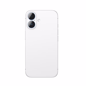 AmazingThing AR Aluminum 2 Lens Glass with Camera Lens Frame for iPhone 16 / 16 Plus - Blue