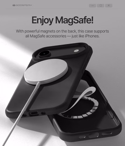 Case Mercury Pure Magsafe Silicon Case Apple iPhone Air black