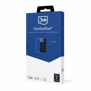 Suojakuori ja suojalasi setti 3mk ComfortDuo Matt Black Xiaomi 14T Pro:lle
