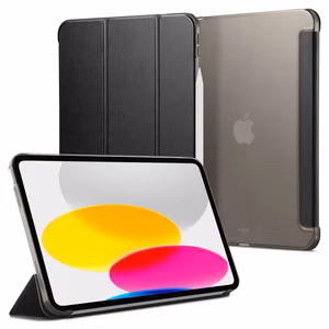 Spigen SMART FOLD iPad 10.9 2022 musta