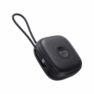Ulkoinen akku yhteensopiva MagSafe:lle Forcell F-Energy F10K5 PD3.1 QC3.0 3A 22,5W 10000 mAh yhteensopiva Apple Watch:lle musta